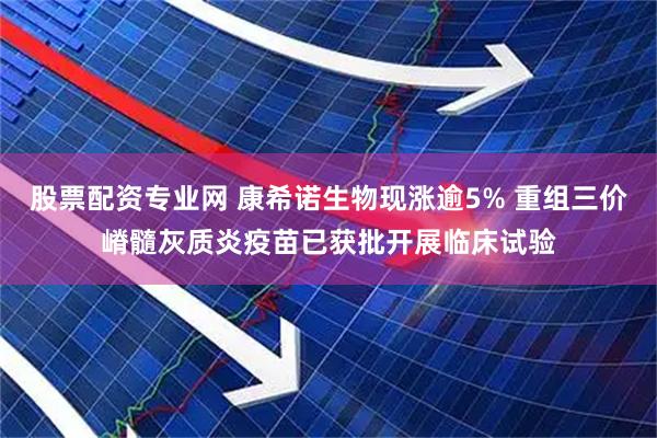 股票配资专业网 康希诺生物现涨逾5% 重组三价嵴髓灰质炎疫苗已获批开展临床试验